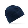 Recycled fleece pull-on beanie French Navy