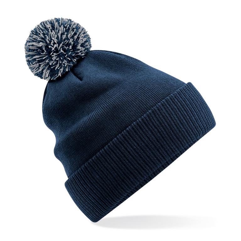 Recycled Snowstar® beanie French Navy/Light Grey