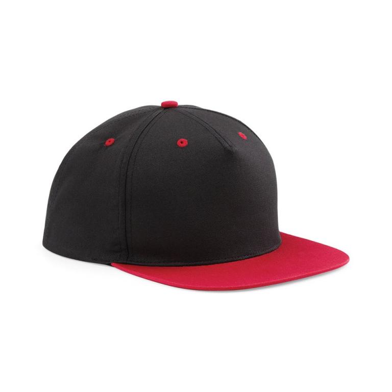 5-panel contrast snapback Black/Classic Red
