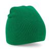 Two-tone pull-on beanie Kelly Green