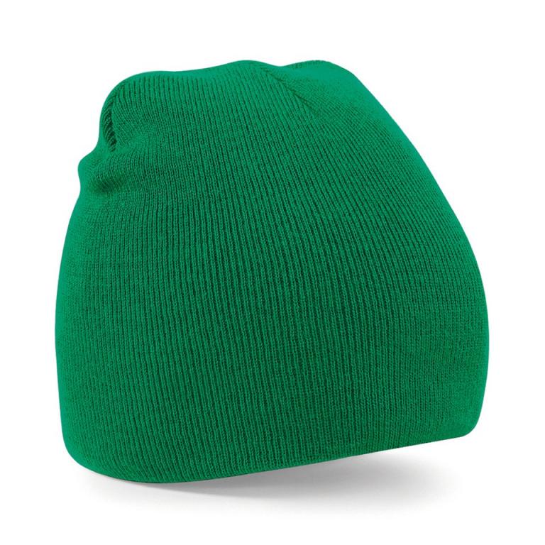 Two-tone pull-on beanie Kelly Green