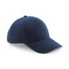 Pro-style heavy brushed cotton cap French Navy