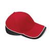 Teamwear competition cap ClassicRed/Black
