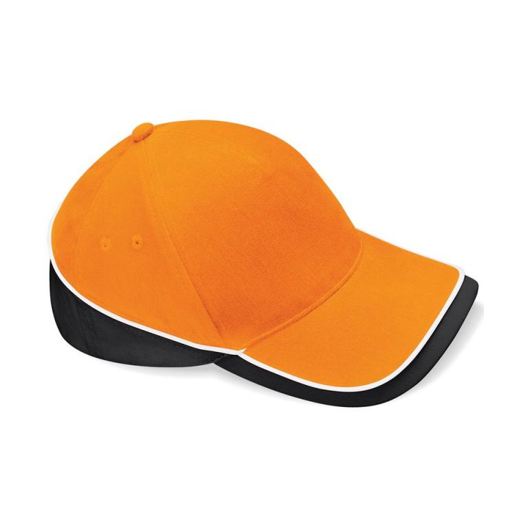 Teamwear competition cap Orange/Black/White