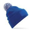 Snowstar® patch beanie Bright Royal/Off White