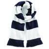Stadium scarf French Navy/White