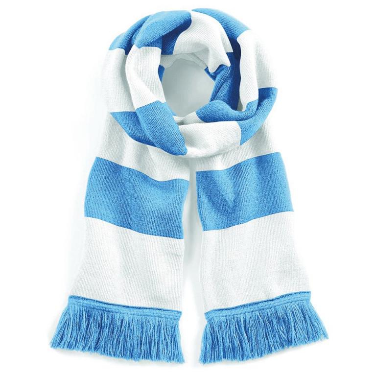 Stadium scarf Sky Blue/White