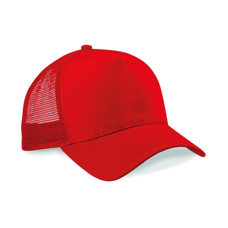 Snapback trucker Classic Red/Classic Red