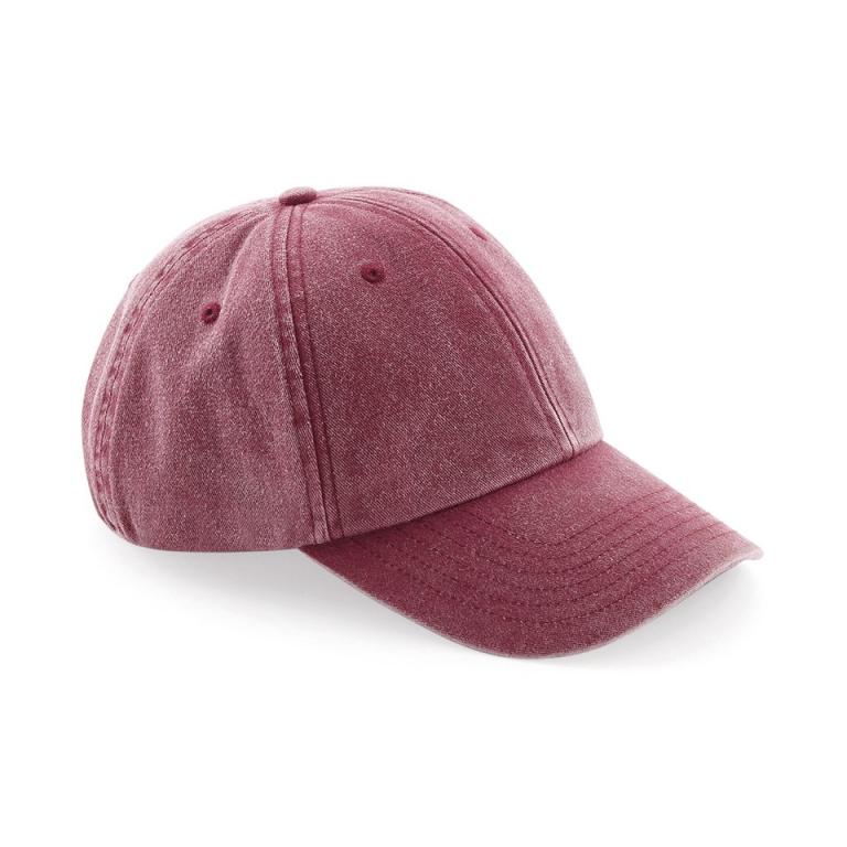Low-profile vintage cap Vintage Red