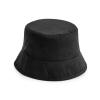 Organic cotton bucket hat Black
