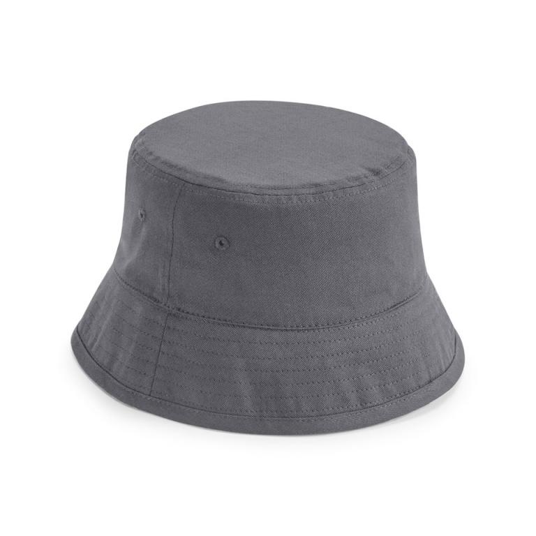 Organic cotton bucket hat Graphite Grey