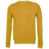 Unisex drop shoulder fleece Heather Mustard