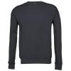 Unisex drop shoulder fleece - heather-navy - xs