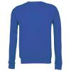 Unisex drop shoulder fleece True Royal