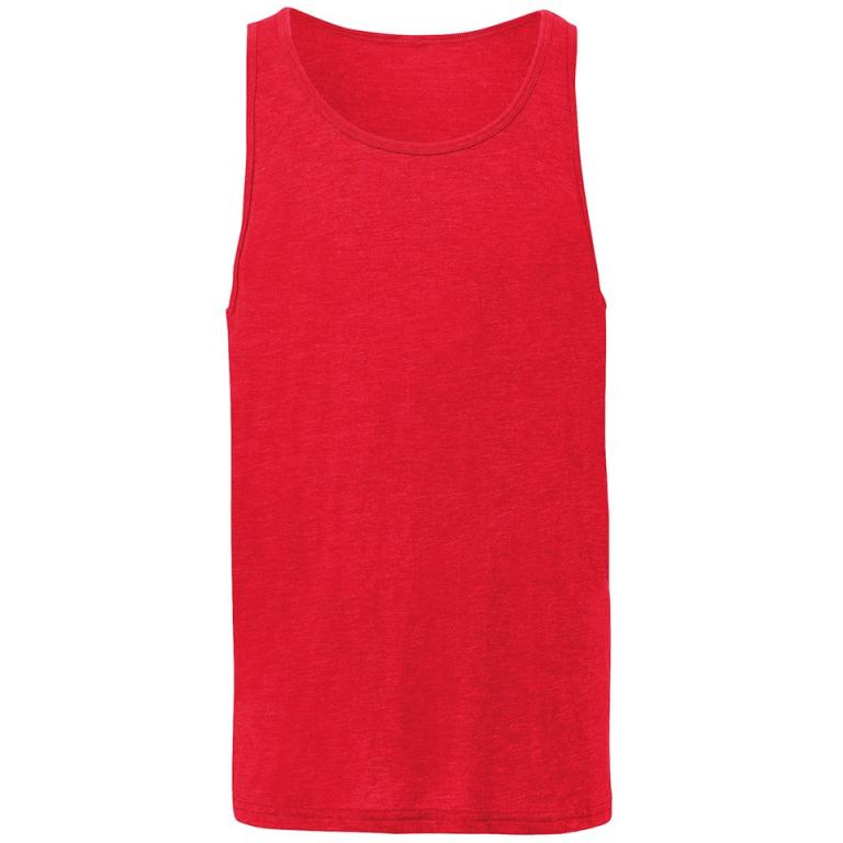 Unisex Jersey tank top Red