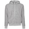 Unisex sueded fleece full-zip hoodie Athletic Heather
