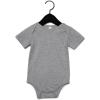 Baby Jersey short sleeve one piece Athletic Heather