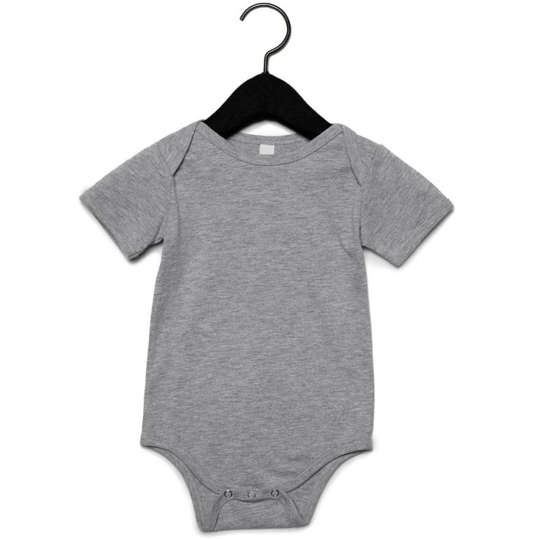 Baby Jersey short sleeve one piece Athletic Heather