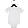 Baby Jersey short sleeve one piece White