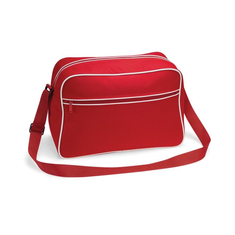 Retro shoulder bag Classic Red/White