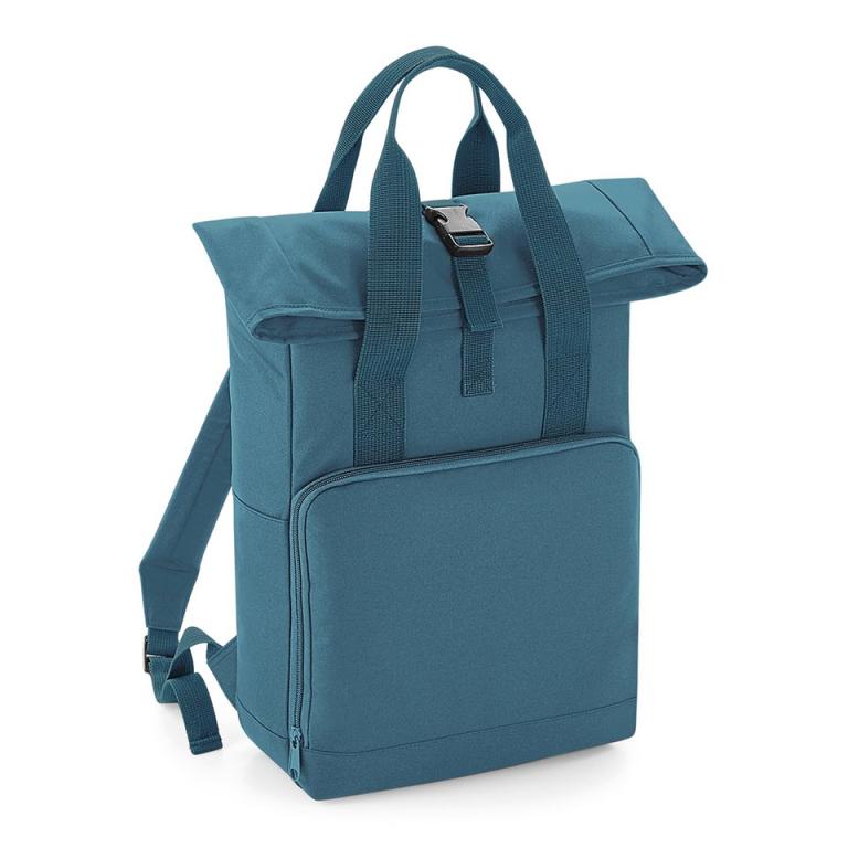 Twin handle roll-top backpack Airforce Blue