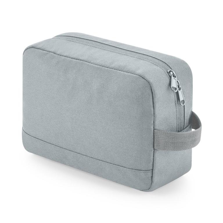 Recycled essentials wash bag Pure Grey