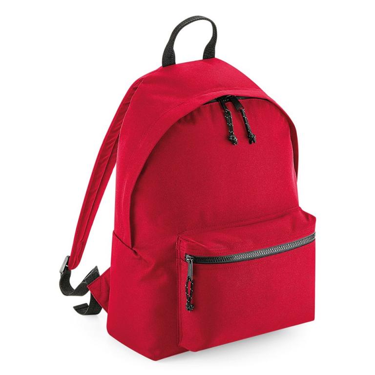Recycled backpack Classic Red