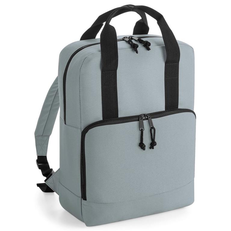 Recycled twin handle cooler backpack Pure Grey