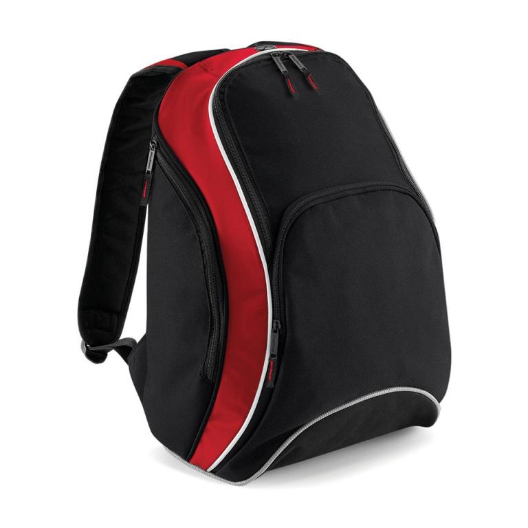 Teamwear backpack Black/Classic Red/White