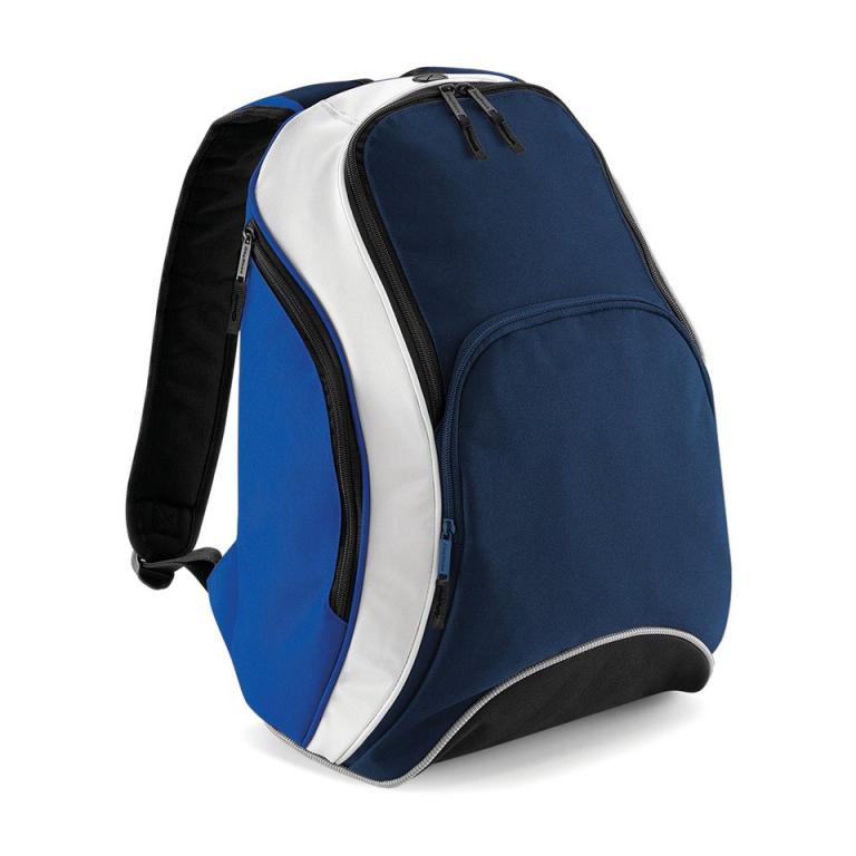 Teamwear backpack French Navy/Bright Royal/White