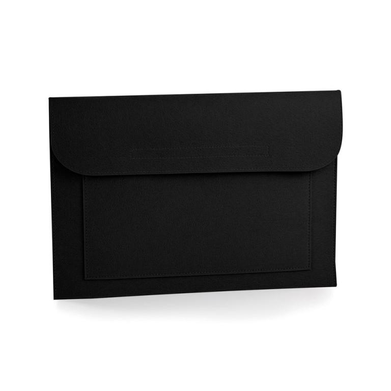 Felt laptop/document slip Black