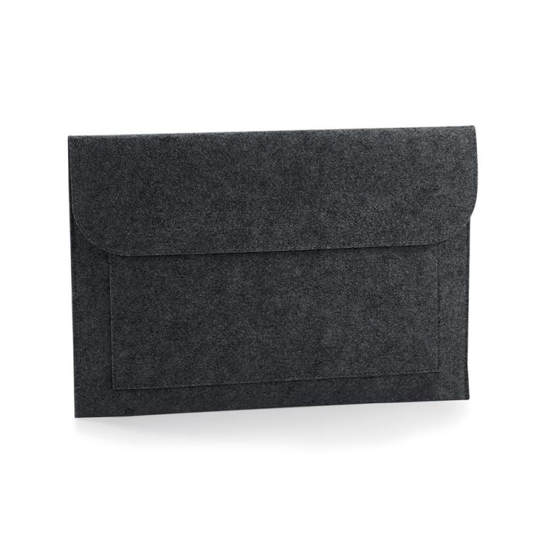 Felt laptop/document slip Charcoal Melange