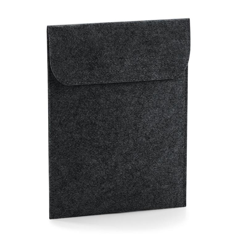 Felt iPad slip Charcoal Melange