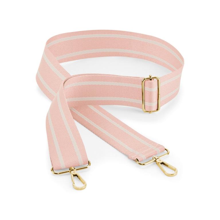 Boutique adjustable bag strap Soft Pink/Oyster