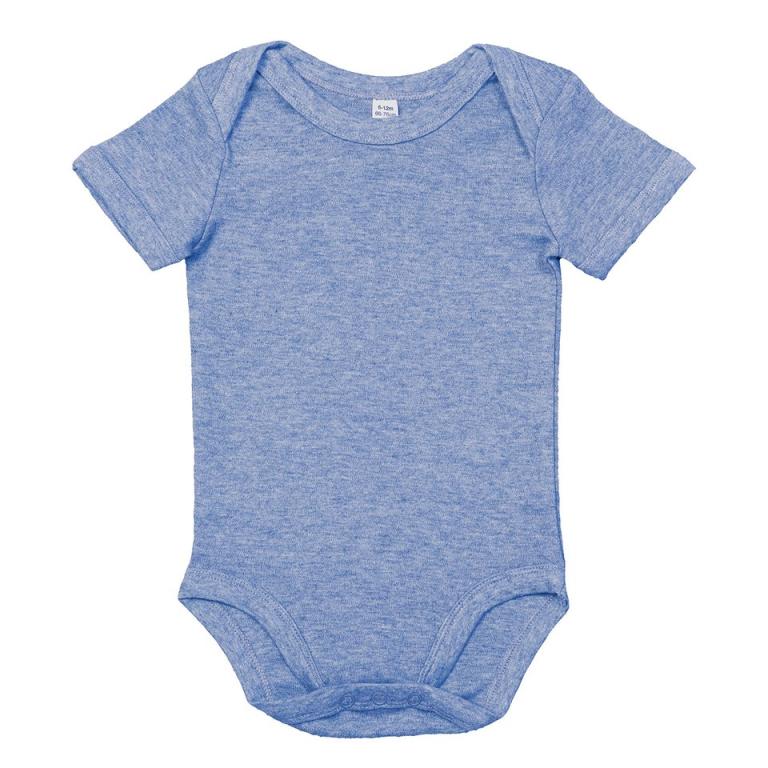 Baby bodysuit Heather Blue