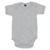 Baby bodysuit Heather Grey Melange