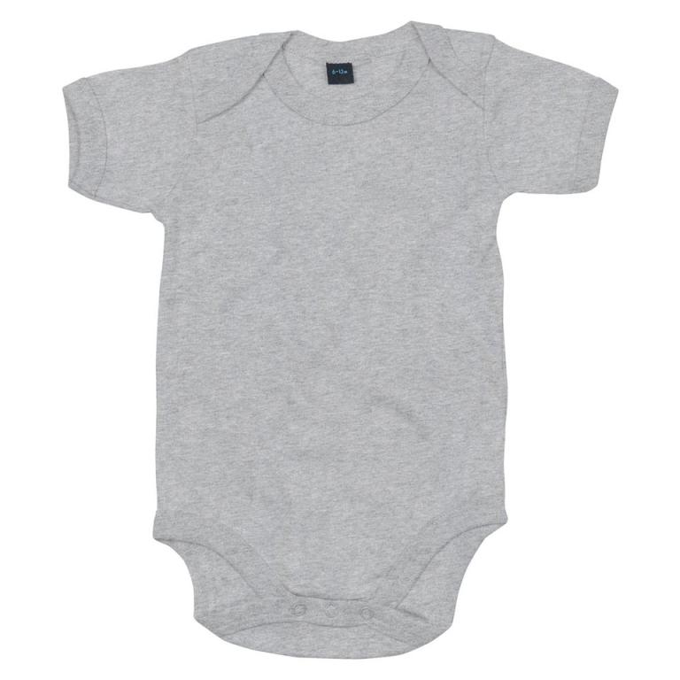 Baby bodysuit Heather Grey Melange