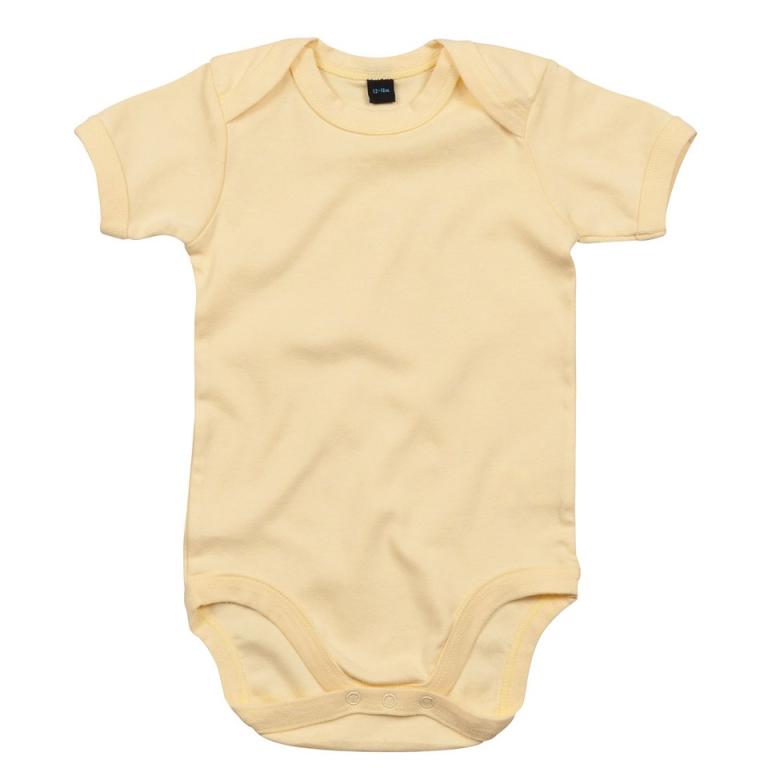 Baby bodysuit Soft Yellow