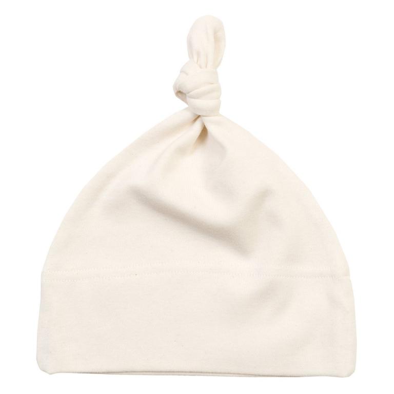 Baby one-knot hat Organic Natural