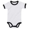 Ringer bodysuit White/Black