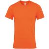Unisex Jersey crew neck t-shirt Orange
