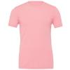 Unisex Jersey crew neck t-shirt Pink