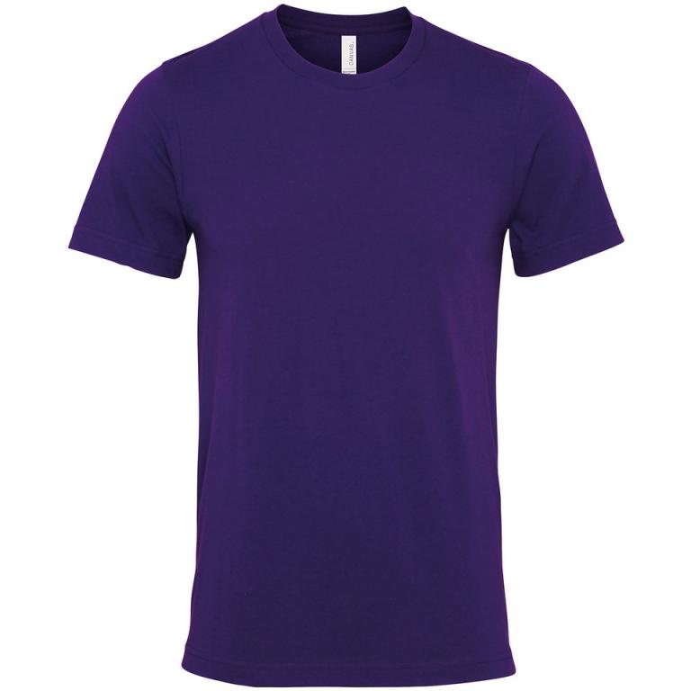 Unisex Jersey crew neck t-shirt Team Purple