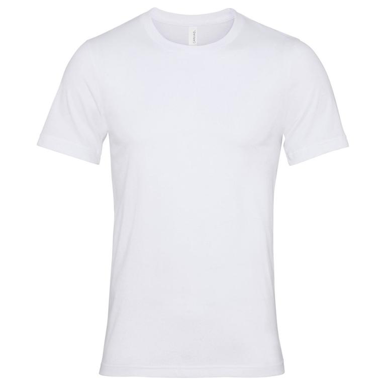 Unisex Jersey crew neck t-shirt White