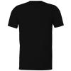 Unisex sueded tee Solid Black Blend