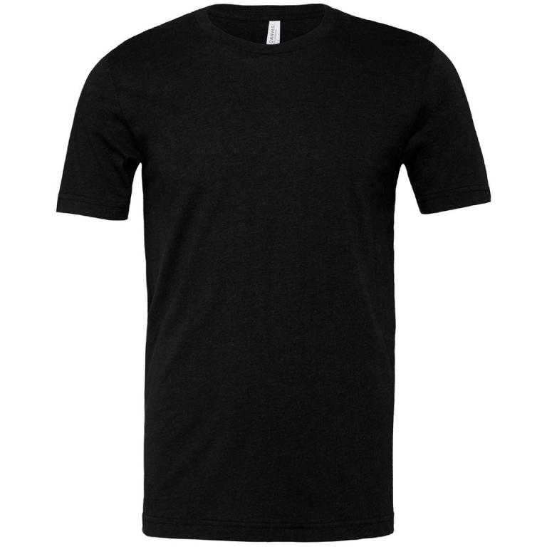 Unisex heather CVC short sleeve t-shirt Black Heather