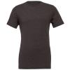 Unisex heather CVC short sleeve t-shirt Dark Grey Heather