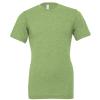 Unisex heather CVC short sleeve t-shirt Heather Green