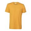 Unisex heather CVC short sleeve t-shirt Heather Mustard