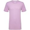 Unisex heather CVC short sleeve t-shirt Heather Prism Lilac